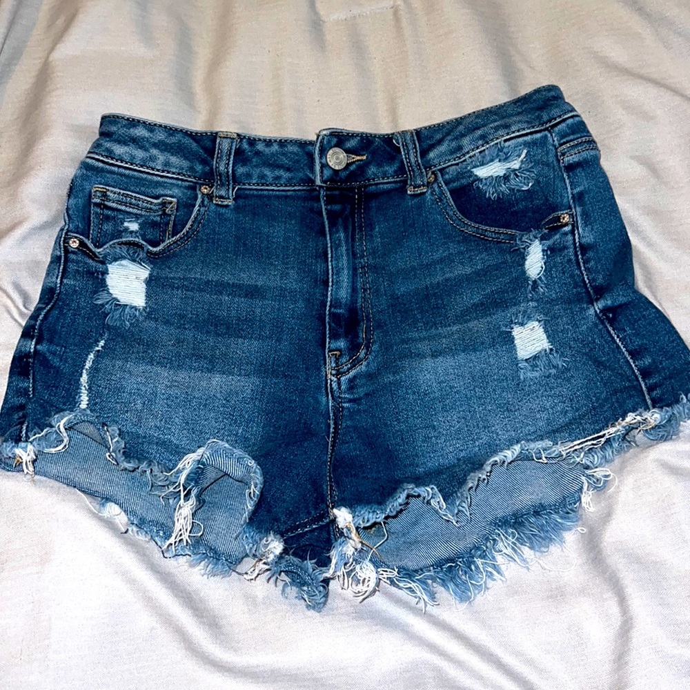 jean shorts, size M